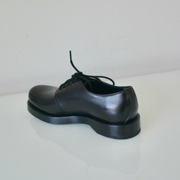 NIB GUCCI GOODYEAR SELLA LUX LEATHER LACE UP SHOES - Picture 3 of 12